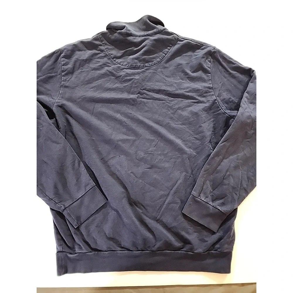 Ralph Lauren Polo Golf 1/4 Zip Men's‎ Large Navy Pullover Llanerch Country Club